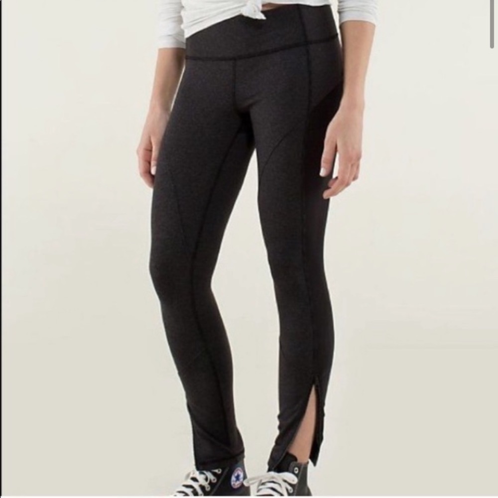 Lululemon Patience Pant in Grey/Black